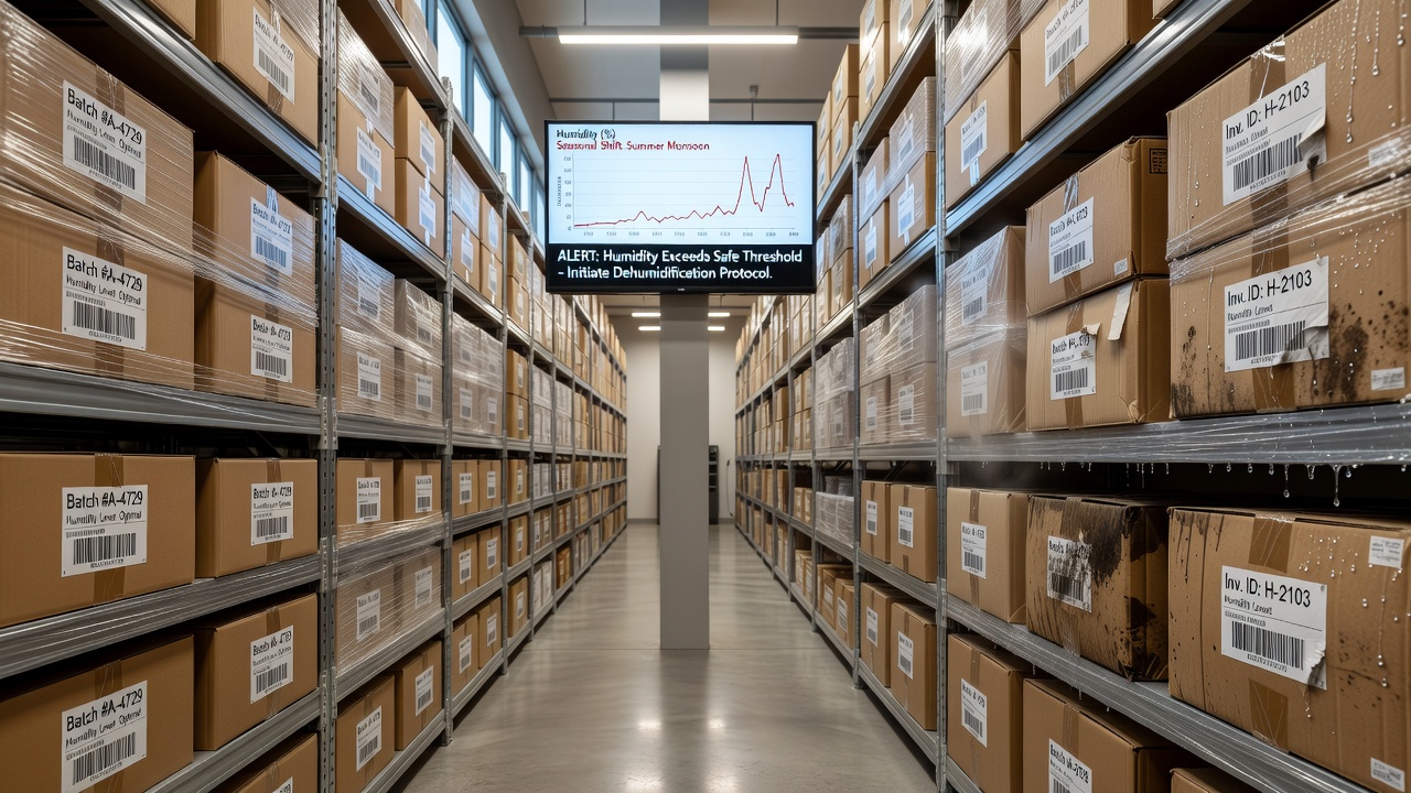 Seasonal Humidity Shifts and Their Effects on Inventory Tracking Systems in Specialized Storage Operations